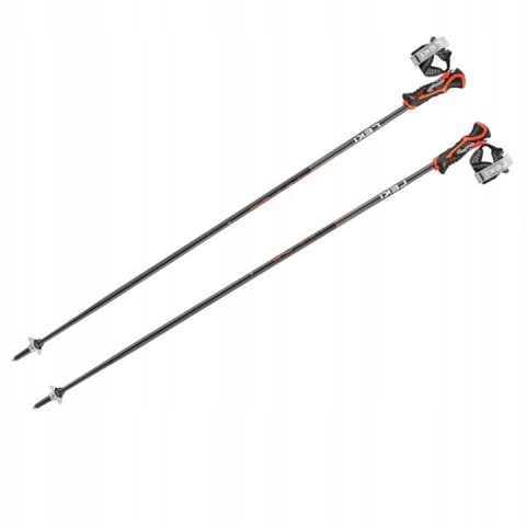 Kije narciarskie LEKI Airfoil 3D 125cm, black/red