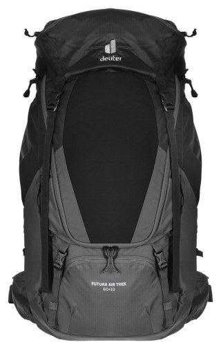 Plecak turystyczny Deuter Futura Air Trek 60 + 10 black-graphite