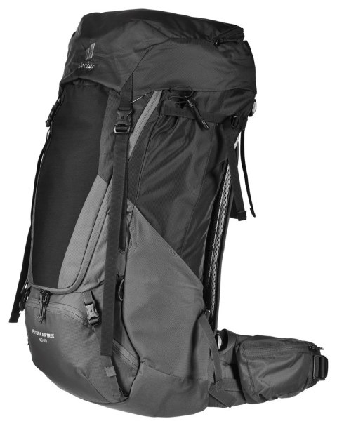 Plecak turystyczny Deuter Futura Air Trek 60 + 10 black-graphite