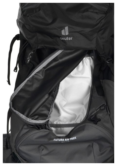 Plecak turystyczny Deuter Futura Air Trek 60 + 10 black-graphite