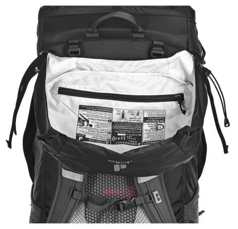 Plecak turystyczny Deuter Futura Air Trek 60 + 10 black-graphite