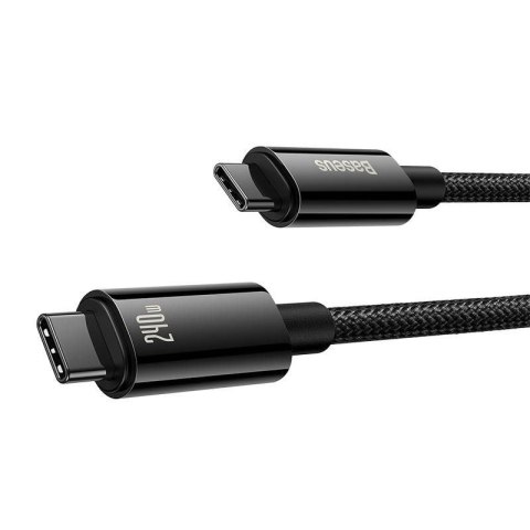 KABEL BASEUS TUNGSTEN 240W USB-C/USB-C 1M BLACK