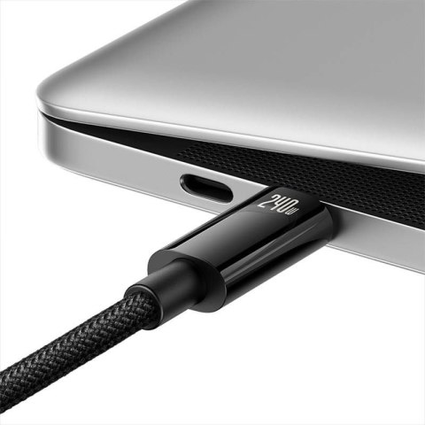 KABEL BASEUS TUNGSTEN 240W USB-C/USB-C 1M BLACK