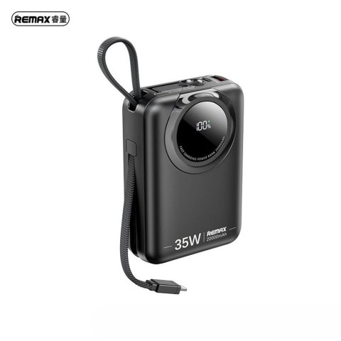 POWERBANK REMAX SCUBA SERIES 20000mAh RPP-73 35W WITH CABLES BLACK