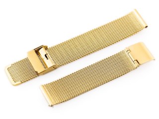 Bransoleta Bisset (bb009b) - złota 12mm