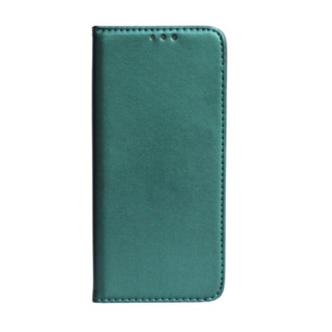 Etui Smart Magnetic do Motorola Motorola G75 ciemnozielony