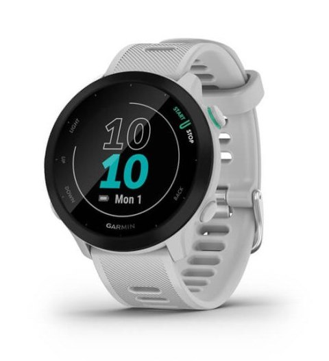Zegarek sportowy Garmin Forerunner 55 42mm Biały