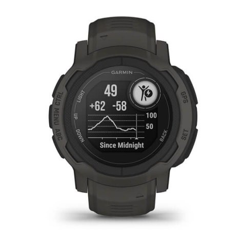 Zegarek sportowy Garmin Instinct 2 45mm Grafitowy