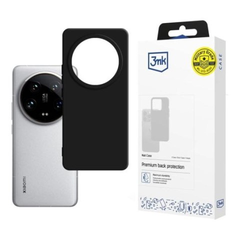3mk Matt Case Xiaomi 14 Ultra czarna