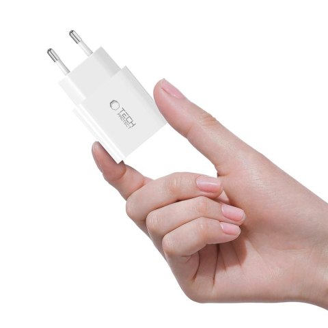 TECH-PROTECT ładowarka sieciowa NC20W USB-C + KABEL USB-C WHITE