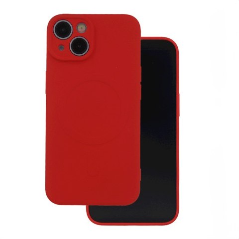 Etui Simple Color Mag iPhone 16e CZERWONY / RED