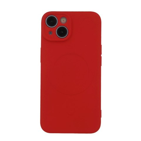 Etui Simple Color Mag iPhone 16e CZERWONY / RED