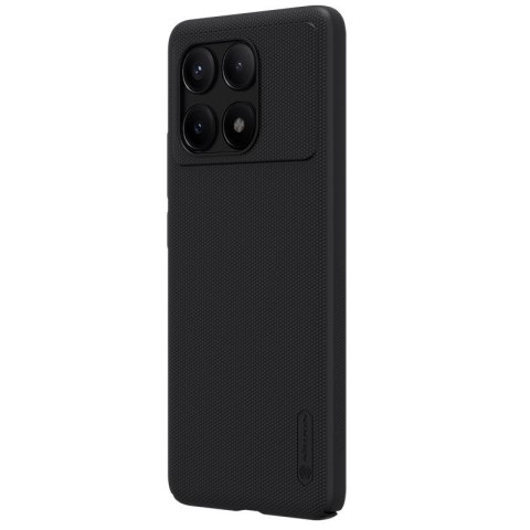NILLKIN super frosted shield XIAOMI REDMI K70E POCO X6 PRO 5G, BLACK / CZARNY