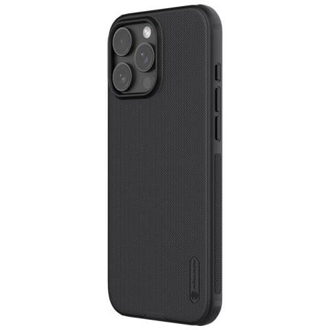 NILLKIN super frosted shield PRO IPHONE 16 PRO (6,3) BLACK / CZARNY
