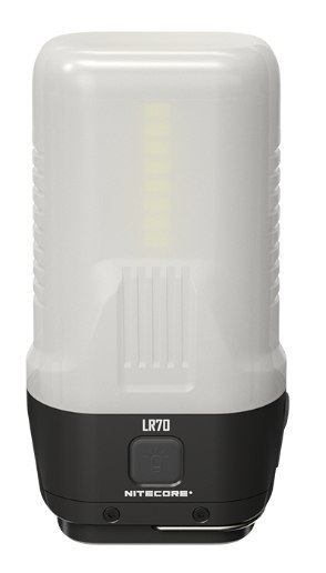 Uniwersalna latarka LED Nitecore LR70 Czarny, Biały