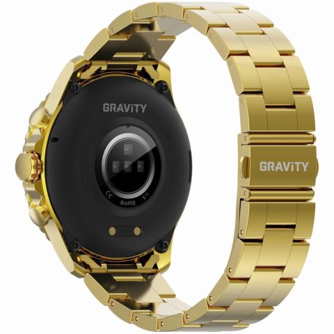 SMARTWATCH MĘSKI GRAVITY GT16-1 - WYKONYWANIE POŁĄCZEŃ, CIŚNIENIOMIERZ (sg034a)