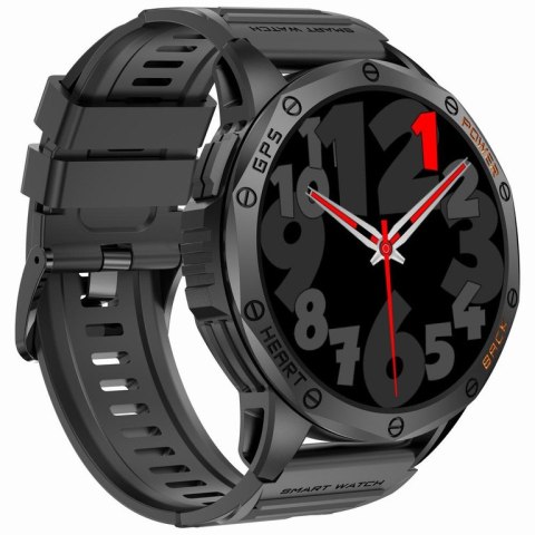 SMARTWATCH MĘSKI GRAVITY GT24-2 - LATARKA, DODATKOWY PASEK (sg033b)