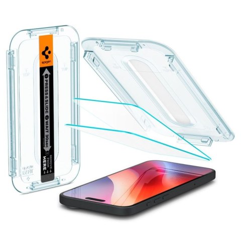 SPIGEN GLAS TR EZ FIT IPHONE 15/16 CLEAR