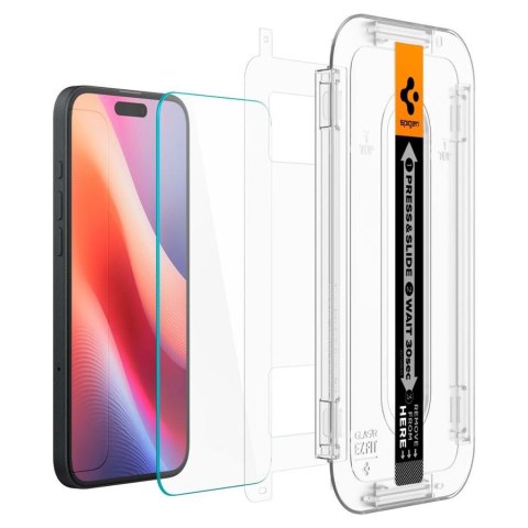 SPIGEN GLAS TR EZ FIT IPHONE 15/16 CLEAR