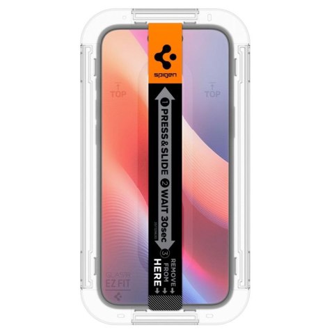 SPIGEN GLAS TR EZ FIT IPHONE 15/16 CLEAR