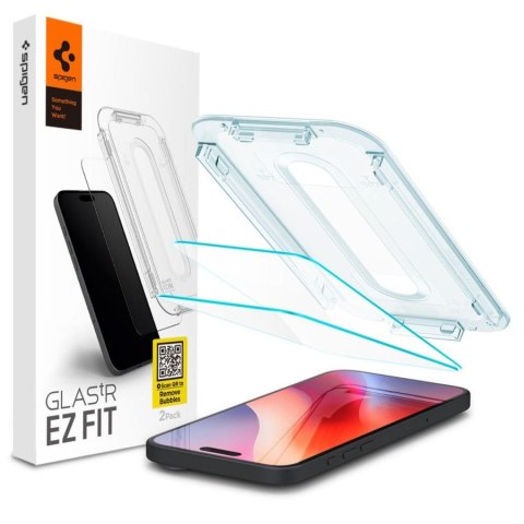 SPIGEN GLAS TR EZ FIT IPHONE 15/16 CLEAR