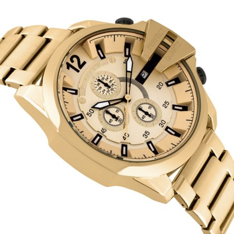 ZEGAREK MĘSKI PERFECT M513CH-05 - CHRONOGRAF (zp387d) + BOX
