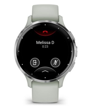 Zegarek sportowy Garmin Venu 3S AMOLED 41mm Srebrny