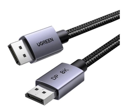 Ugreen kabel DisplayPort DP120 1.4 1m czarny