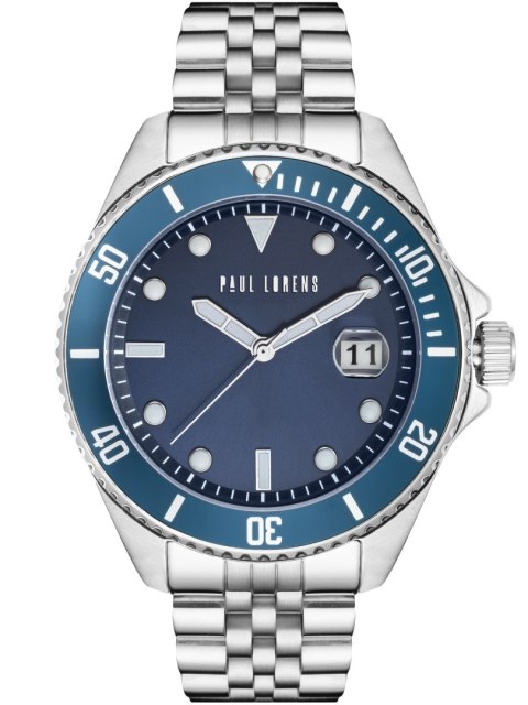 ZEGAREK MĘSKI PAUL LORENS - PL13030B-6C1(zg350d) + BOX