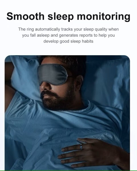 Smart Ring RUBICON R6 Gold SIZE-8(US) SMARUB320