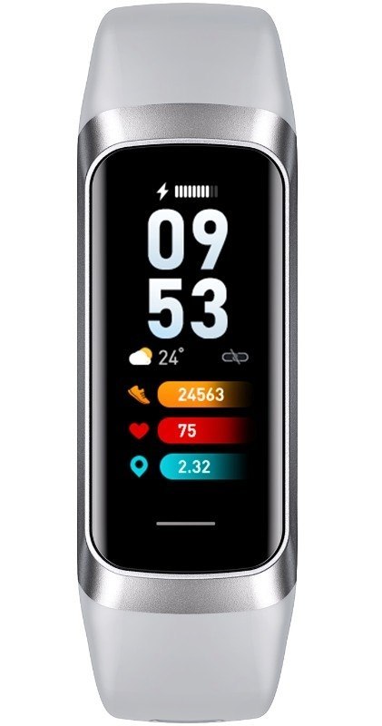 Smartband Damski RUBICON RNCF05 Silver/Grey SMARUB213