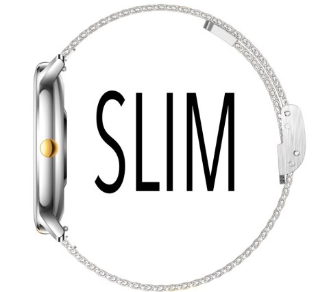 Smartwatch Damski RUBICON RNBE66 Silver SMARUB123