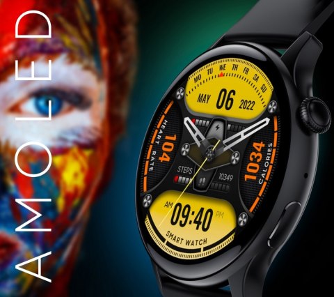 Smartwatch Damski RUBICON RNCF10 Rose Gold/Pink SMARUB239