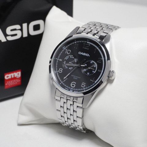 ZEGAREK MĘSKI CASIO MTP-E340D-1A (zd264a) + BOX