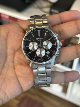 ZEGAREK MĘSKI CASIO MTP-E515D-1A (zd265a) + BOX