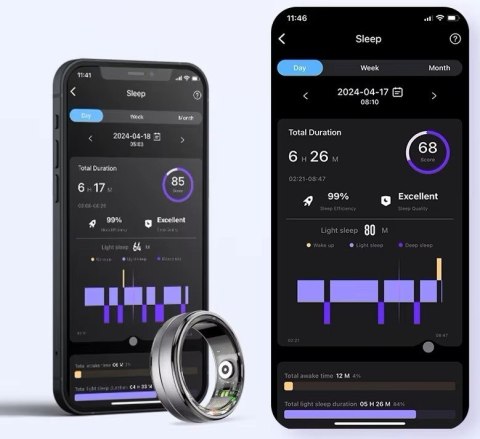 Smart Ring RUBICON R6 Deep Grey SIZE-9(US) SMARUB323
