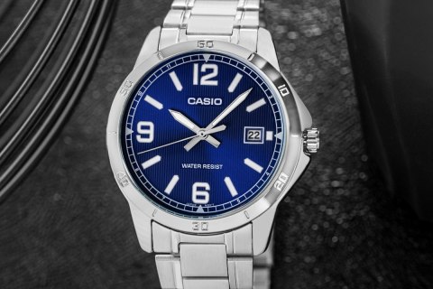 Zegarek Męski CASIO MTP-V004D-2B + BOX