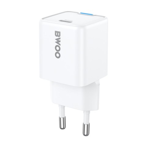BWOO ładowarka sieciowa PD GaN USB-C 30W biała