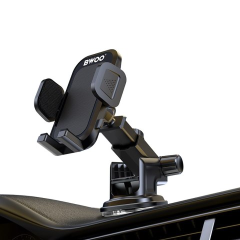 BWOO uchwyt samochodowy BO-ZJ125 Dashboard car holder ABS+silicon+aluminu
