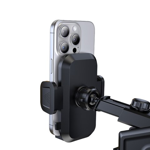 BWOO uchwyt samochodowy BO-ZJ125 Dashboard car holder ABS+silicon+aluminu