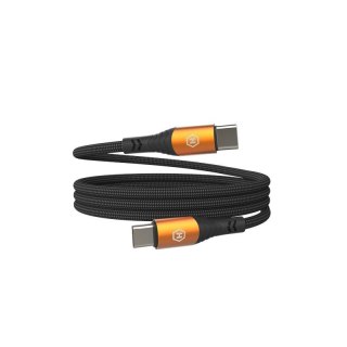 Kabel Hammer USB-C - USB-C 5A 100W 1m (482Mbp/s), BLACK / CZARNY