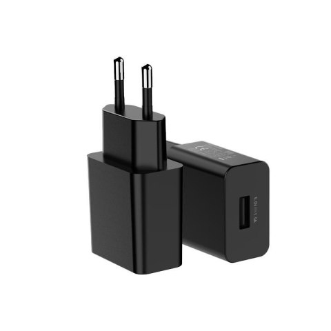 Ładowarka sieć myPhone Simple Charge 1A BLACK / CZARNY