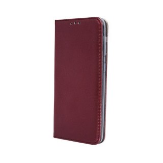 Etui Smart Magnetic do Samsung Galaxy S25 Edge, BURGUNDOWY