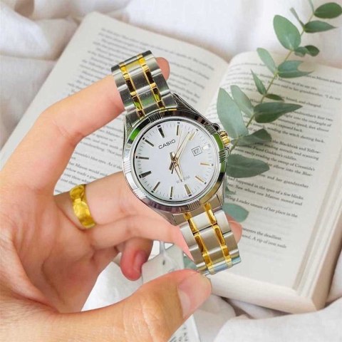 ZEGAREK DAMSKI CASIO LTP-1308SG-7AVDF (zd605c) + BOX