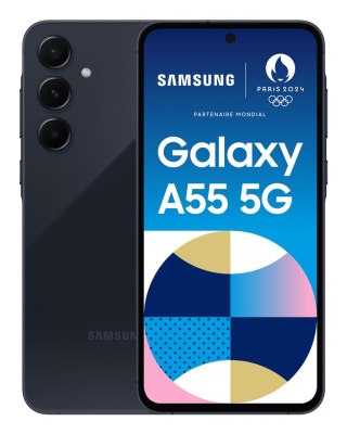 Samsung Galaxy A55 5G 16,8 cm (6.6") Hybrid Dual SIM USB Type-C 8 GB 128 GB 5000 mAh Granatowy (marynarski)