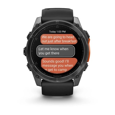 Zegarek sportowy Garmin Fenix 8 AMOLED 51mm Slate Gray