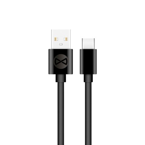 Forever kabel USB - USB-C 1,0 m 3A czarny