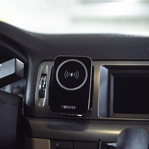 Forever uchwyt samochodowy do kratki MACH-100 magnetyczny z ładowaniem bezprz