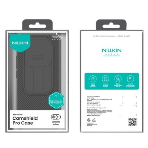 NILLKIN CAMSHIELD PRO XIAOMI REDMI NOTE 14 PRO, BLACK / CZARNY