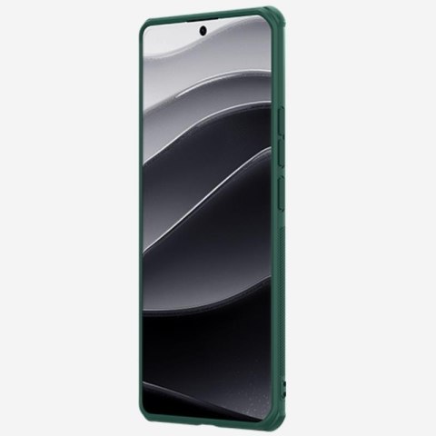 NILLKIN super frosted shield PRO XIAOMI REDMI NOTE 14 PRO, DARK GREEN / ZIELONY